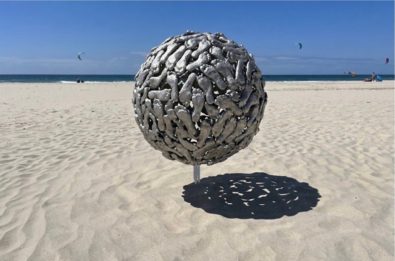 Sphere of Thought — conceptual sculpture